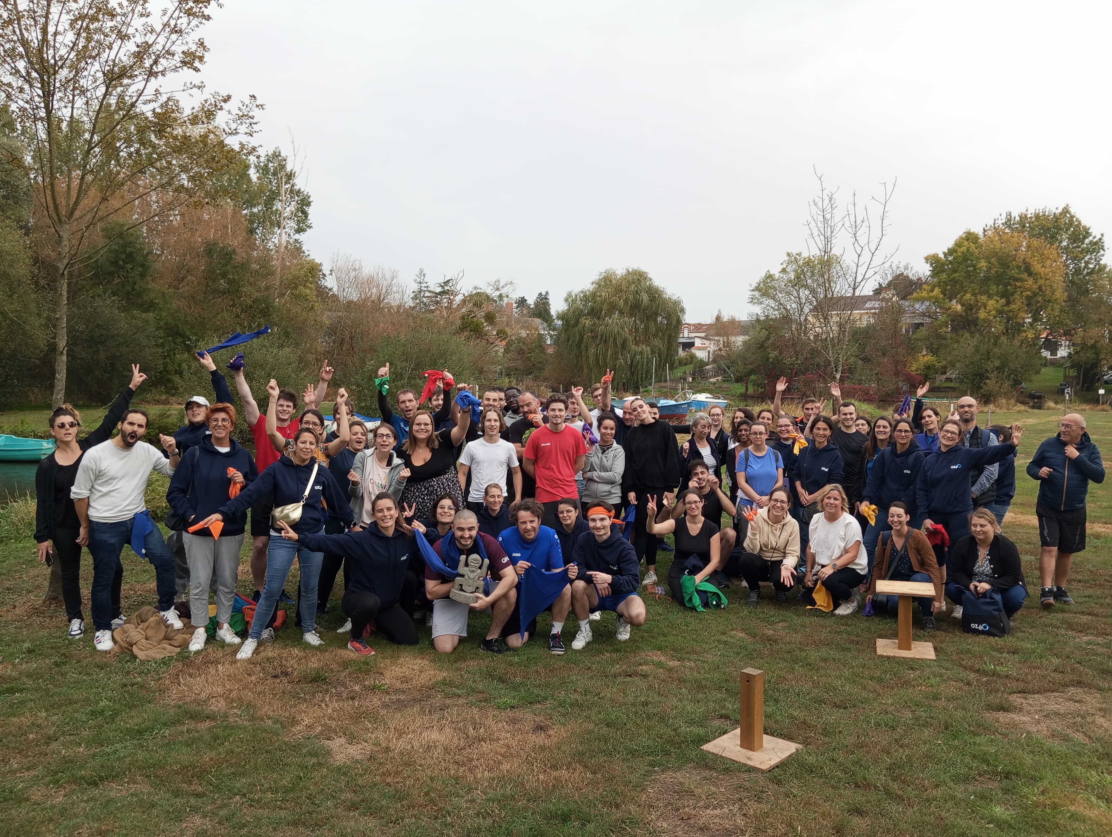 Team building à Saint-Philbert-de-Grand-Lieu - Team building nature au bord du lac